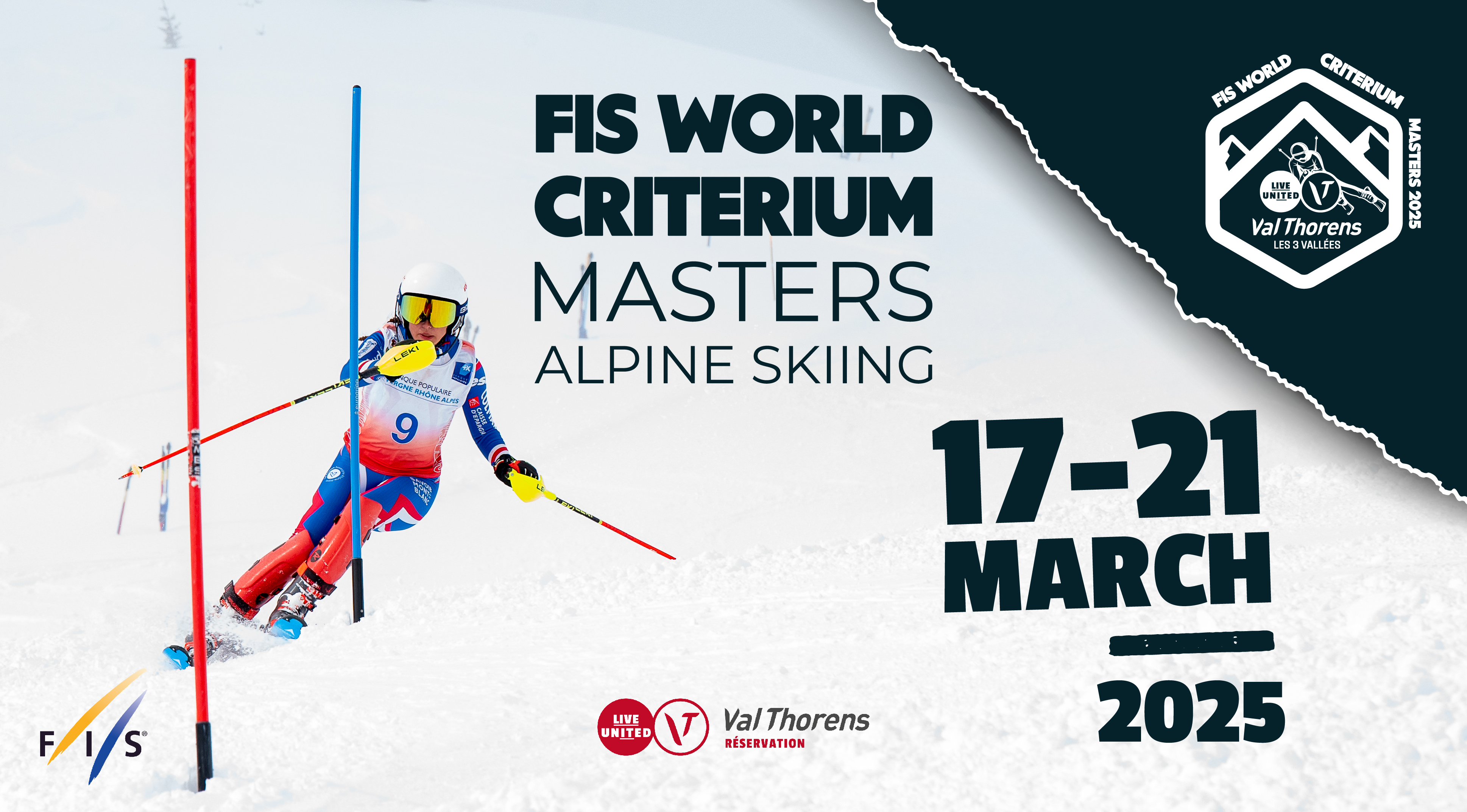 FIS WORLD CRITERIUM MASTERS ALPINE SKIING - VAL THORENS 2025